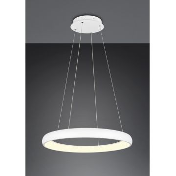 Lustra Cardona, TRIO, 75x150 cm, 59W, 1x SMD LED, metal, alb mat