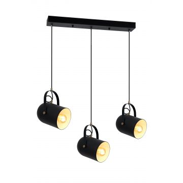 Pendul Catia 3XE27, negru, Oktay