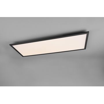 Plafoniera Alpha, RL, 80x5 cm, 34W, 1x SMD LED, metal, negru mat