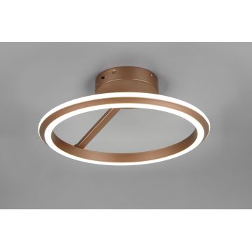 Plafoniera Amador, TRIO, 45x23 cm, 34W, 1x SMD, metal, aramiu