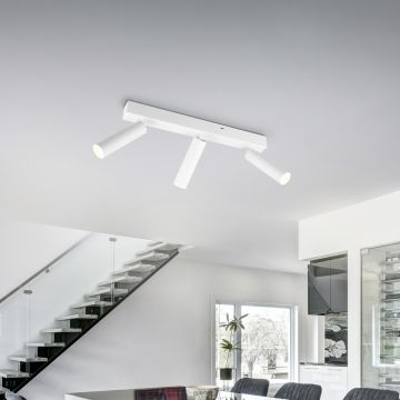 Plafoniera Ambala, TRIO, 44x13x17.5 cm, 5.5W, 3x SMD, metal, alb mat