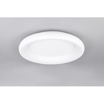 Plafoniera Cardona, TRIO, 62x10 cm, 38W, 1x SMD LED, metal, alb mat