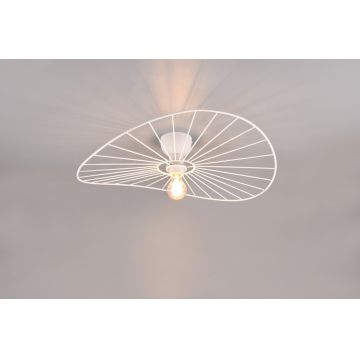 Plafoniera Chapeau, RL, 60x15.4 cm, 40W, 1x E27, metal, alb mat