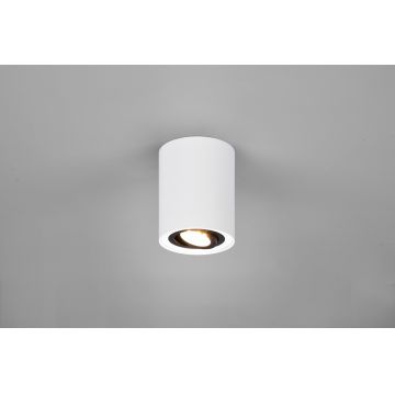 Plafoniera Cookie, TRIO, 9.6x12.5 cm, 35W, 1x GU10, metal, alb/negru