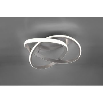 Plafoniera Course, RL, 45x18.8 cm, 18W, 1x SMD LED, metal, argintiu