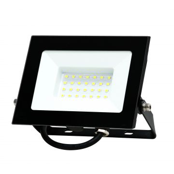 proiector led 30w 2510lm ip65 6500k negru well