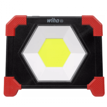 Proiector LED reincarcabil 3000 lm, cu suport magnetic si carlig rotativ - Wiha 45698