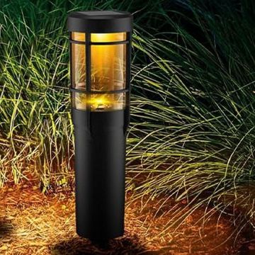 Rovo Lampa Solara LED Rovo FL867, lumina alb cald