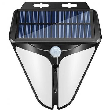 Supfire Lampa solara de perete Superfire FF11-F, 6W LED, 280LM, 3 moduri, 1500mAh, incarcare solara si senzor de miscare
