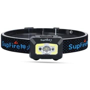 Supfire Lanterna LED pentru cap Supfire X30, USB, 500lm, 130m