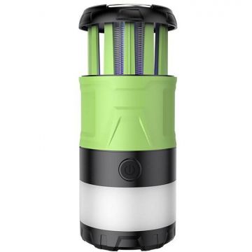 Supfire Lanterna LED SupFire T15, Pentru Camping, 500 lm, anti insecte,  incarcare USB, PowerBank , 5 moduri