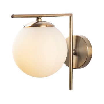 Aplică de perete albă/aurie ø 15 cm Antique – Opviq lights