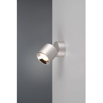 Aplica de perete Guayana, TRIO, 8.7x12 cm, 10W, 1x GU10, metal, nichel mat