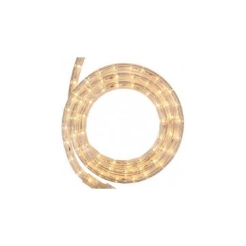 Furtun luminos rola LED alb cald 30m