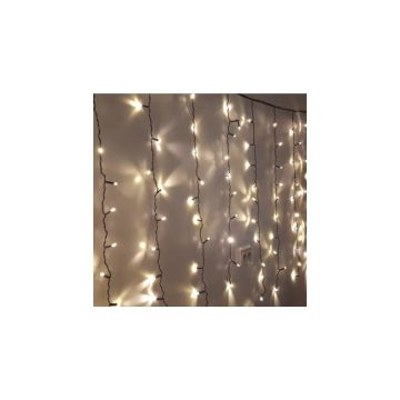 Instalatie de Craciun Model 6012 Perdea cu 8 Jocuri de Lumini 300 Leduri 3/3m