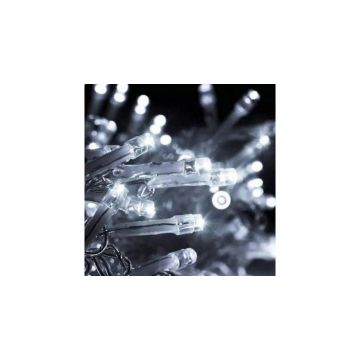 Instalatie de Craciun, tip liniara,100 m cu 800 leduri, alb rece