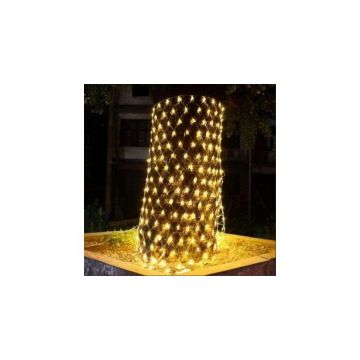 Instalatie plasa alb rece, albastru si multicolor, 1,5m/1,5m, 120 led-uri