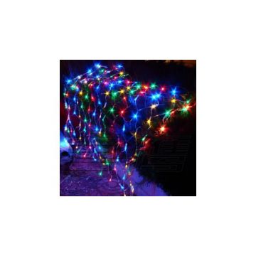 Instalatie tip plasa pentru Craciun,2x2 m cu 180 leduri, multicolor