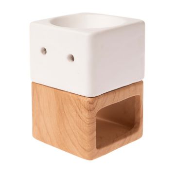 Lampă aromaterapie din ceramică Dakls, înălțime 12 cm