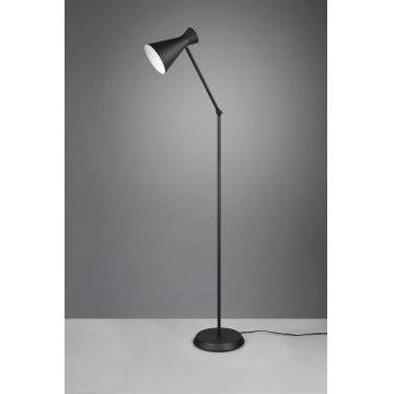 Lampadar Enzo, RL, 25x48.8x150 cm, 10W, 1x E27, metal, negru mat