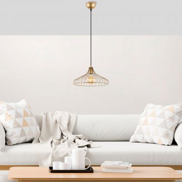 Lustra DEPAY Chandelier, Auriu, 36x36x120 cm
