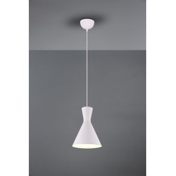 Lustra Enzo, RL, 20x150 cm, 28W, 1x E27, metal, alb mat