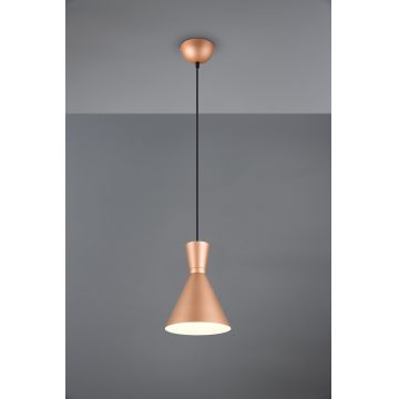 Lustra Enzo, RL, 20x150 cm, 28W, 1x E27, metal, maro