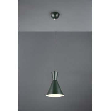 Lustra Enzo, RL, 20x150 cm, 28W, 1x E27, metal, verde fistic