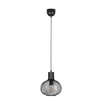 Lustra Gila, TRIO, 23x150 cm, 10W, 1x E27, metal, negru mat