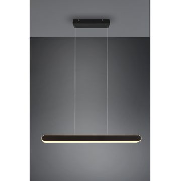 Lustra Helios, TRIO, 130x150 cm, 48W, 1x SMD, metal, negru mat