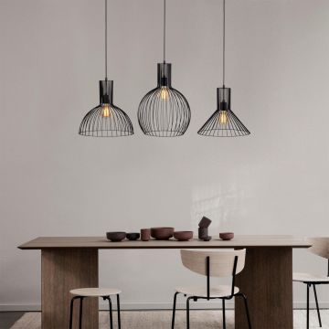 Lustra Luminar 68, Negru, 145x38x158 cm