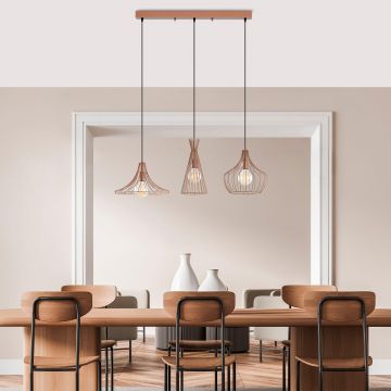 Lustra Mezopotamya - N-1285, Cupru, 110x37x122 cm