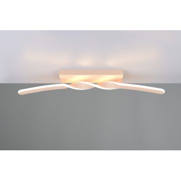 Plafoniera Ginko, RL, 79x9x12.5 cm, 18W, 1x SMD, metal, bej