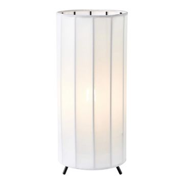 Veioză alb-negru cu abajur textil (înălțime 31,5 cm) Hikari – Markslöjd