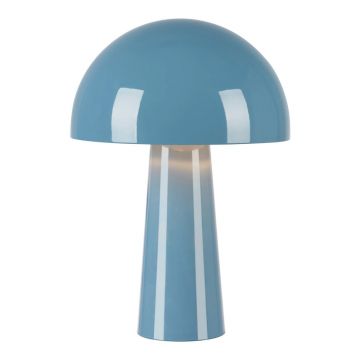 Veioză albastră cu abajur din metal (înălțime 36 cm) Mantar – Markslöjd