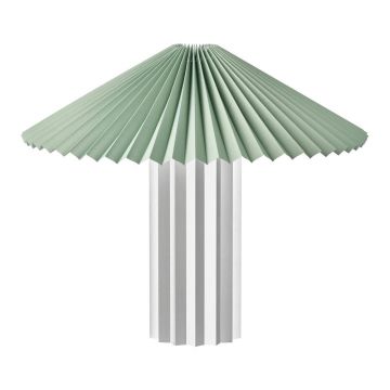 Veioză argintie-verde salvie cu intensitate reglabilă cu abajur textil (înălțime 36 cm) Taite – Blomus