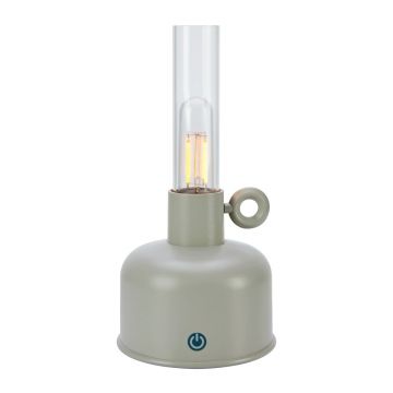 Veioză grej LED (înălțime 22 cm) Astrid – Markslöjd