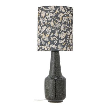 Veioză verde cu abajur textil (înălțime 62 cm) Olefine – Bloomingville