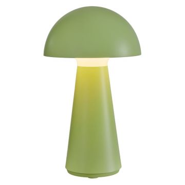 Veioză verde LED cu control prin telecomandă (înălțime 28 cm) Sam – Sirius