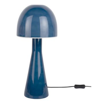 VeiozÄalbastru-Ã®nchis cu abajur din sticlÄ(Ã®nÄu0083lÈu009Bime 45 cm) Bombin âu0080Leitmotiv