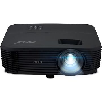 Acer Videoproiector Acer X1229, XGA 1024x768 pana la WUXGA 1920x1200, 4.800 lumeni, aspect 4:3 / 16:9, distanta maxima de proiectie 12m, boxa 3W