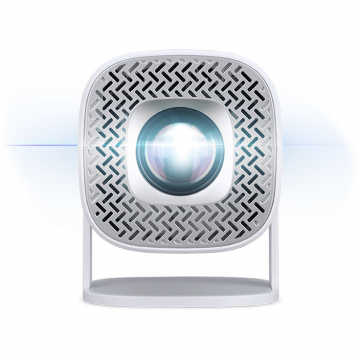 Acer Videoproiector AOPEN Fire Legend QH15s, LCD, 720p HD, 180 lm, 16:9, HDMI, Wireless, Boxe 3W, Alb