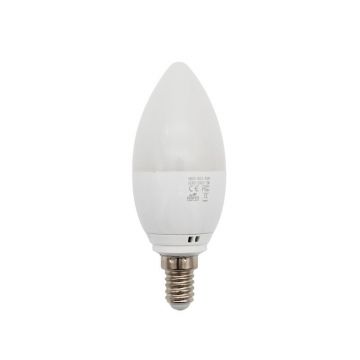 Bec Smart Techstar®, Wireless, 2.4GHz, RGBW, 4W, E14, Lumina Calda, Lumina Rece, Corp Aluminiu Bec Smart Techstar®, Wireless, 2.4GHz, RGBW, 4W, E14, Lumina Calda, Lumina Rece, Corp Aluminiu