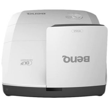 benq Videoproiector BenQ ultra short throw MW855UST+, 3500 lumeni, rezolutie 1280 x 800 WXGA, DLP, pentru educatie, PJLink, Crestron, Amx