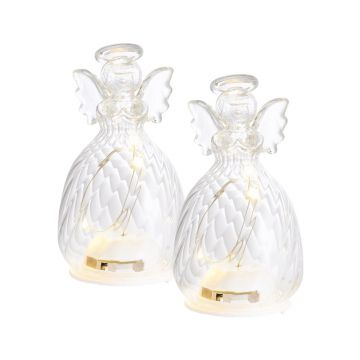 Decorațiuni luminoase 2 buc. cu baterii ø 96 cm Wave Angel – Sirius