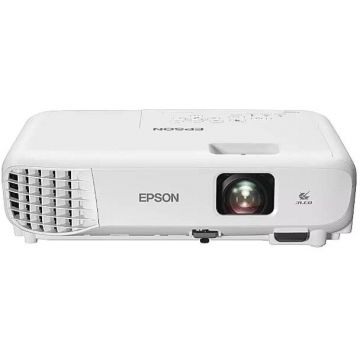 Epson Proiector Epson EB-W53, Tehnologie 3LCD, Luminozitate: 4000LM, Rezolutie: WXGA, HD Ready,, Alb