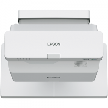 Epson Videoproiector EPSON EB-760W, HD ready, VGA, HDMI, Wireless, 4100 lumeni, Difuzor 16W, Ultra short throw (Alb)