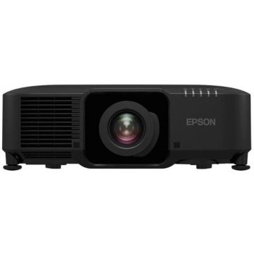 Epson Videoproiector Epson EB-PU1008B, WUXGA (1920 x 1200), VGA, DVI, HDMI, 8500 lumeni (Negru)