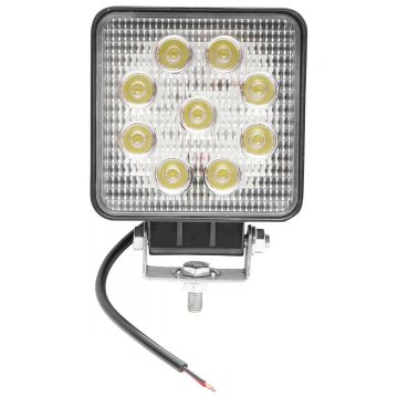 Lampa 9 LED-uri 10-60V 27W unghi de radiere 60 patrat, Cod: BK69005, Brand: AUTOSPEED