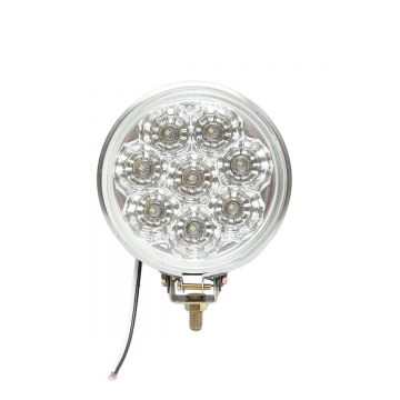 Lampa de lucru, proiector 8 LED-uri 10-60V, 24W, 114mm, Cod: BK69090, Brand: BRECKNER GERMANY